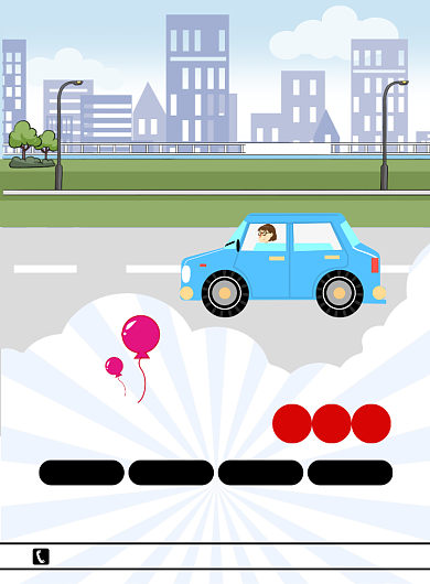 卡通手绘女司机开车驾校招生培训考驾照海报背景