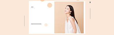 女装秋装上新淘宝电商banner背景