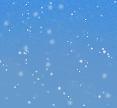 冬天彩色字体朋友圈封面背景