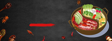 美食诱惑折扣banner背景