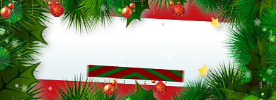 红色圣诞节淘宝电商banner图背景