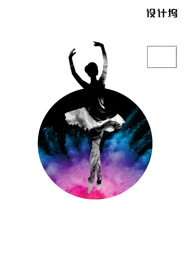 白色质感芭蕾舞培训班营销招生印刷海报背景