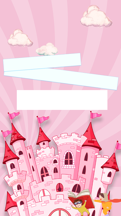 61儿童节促销活动海报背景