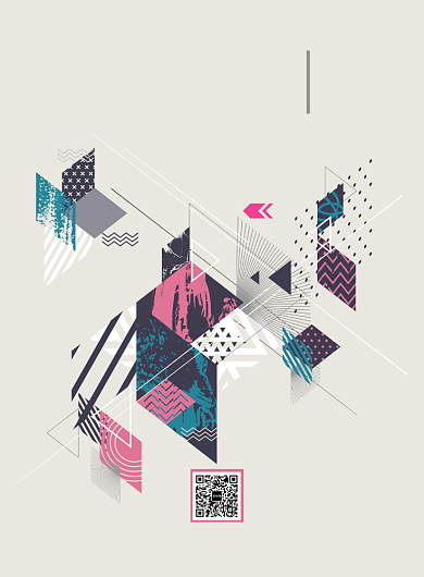 艺术展海报模板背景