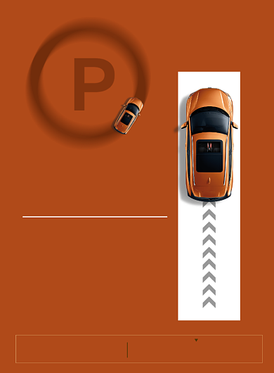 私家车位汽车海报背景