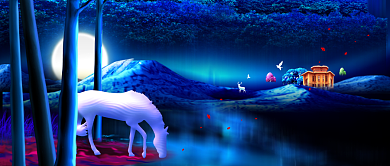 简约房产手机宣传海报微信公众号素材图片背景