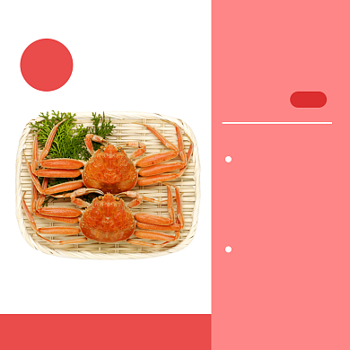 粉色黄色大闸蟹造物节打折优惠直通车背景