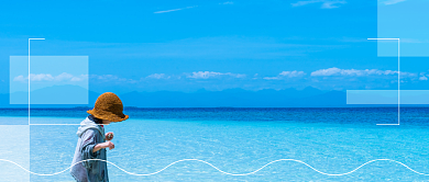 大气梦幻风景旅游度假促销广告微信公众号素材图片背景