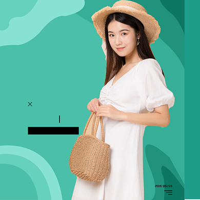 简约99划算节女装海报banner淘宝直通车图片背景