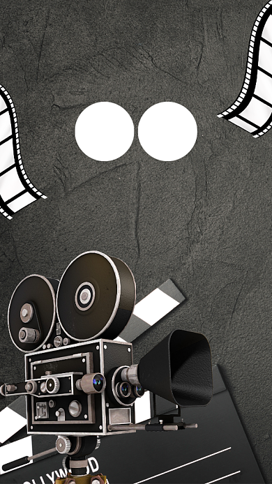 微电影招募手机海报背景