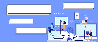 世界互联网大会卡通手绘手机首图背景