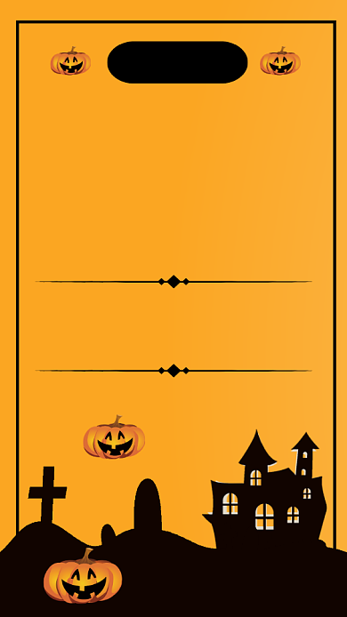 简约万圣节促销宣传手机海报背景