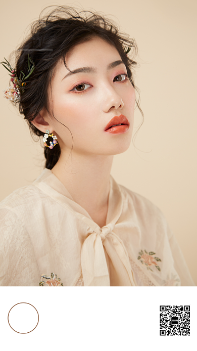 简约文艺风日签海报背景