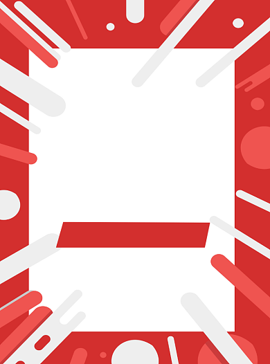 红色夏季促销宣传单背景