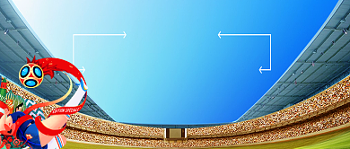 足球特训卡通手绘手机首图背景