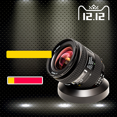 黑色黄色炫酷摄像头双12直通车背景