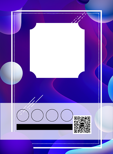 时尚美容院促销印刷海报背景