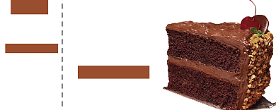 棕色卡布奇诺蛋糕优惠券背景