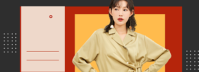 女装促销特惠海报模版背景