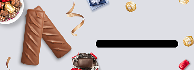 美味巧克力banner背景