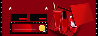 双12返场海报banner背景