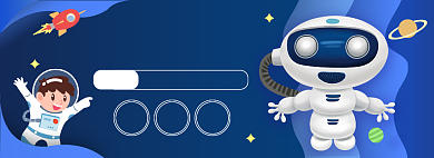 科技家居育儿淘宝电商banner图背景