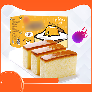 早餐面包宣传直通车背景