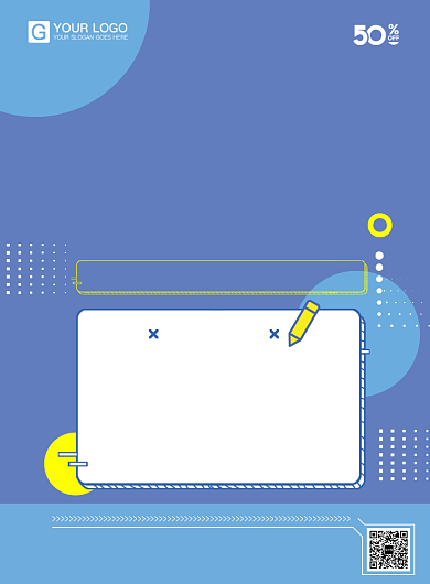 课程介绍海报背景