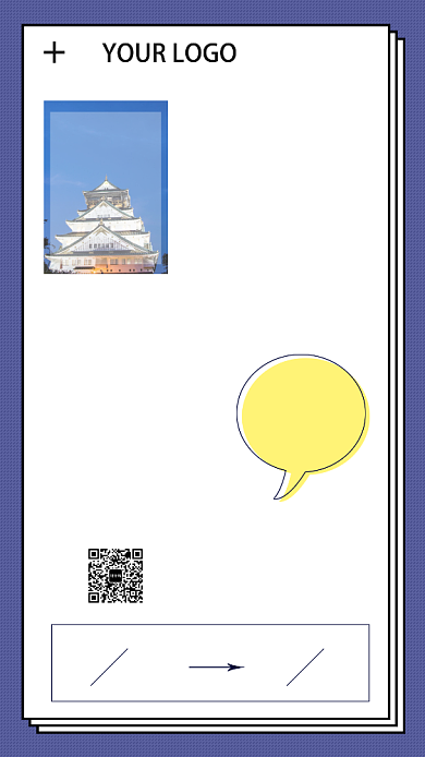 艺术摄影展览手机海报背景