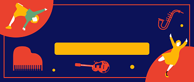 音乐培训公众号首图背景