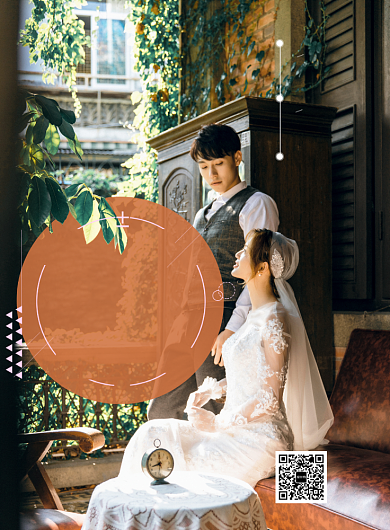 婚纱影楼摄影印刷海报背景