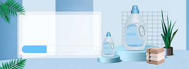 天猫洗衣粉洗衣液新品优惠促销淘宝banner背景