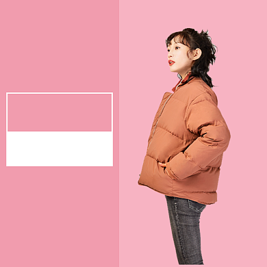 女装棉服直通车模板背景