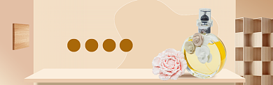 美妆护肤海报模版banner背景