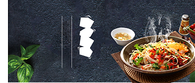 合成中国风餐饮公众号首图背景