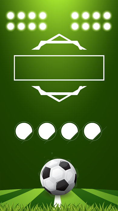 绿色清新足球训练营招生海报背景