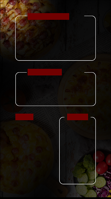 西餐厅菜单菜谱价目表手机海报背景