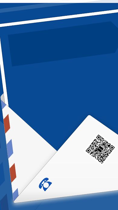 创意信封招聘资深设计师手机海报背景