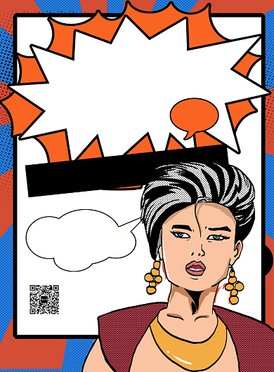 波普风黑五狂欢促销海报背景