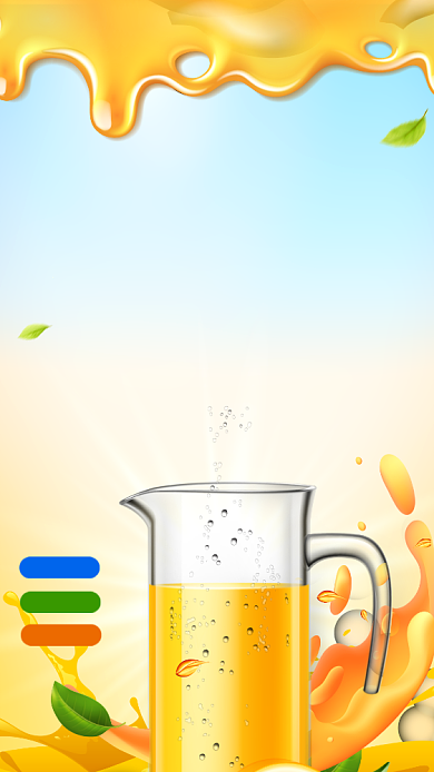 透鲜水果鲜果多汁促销手机海报背景