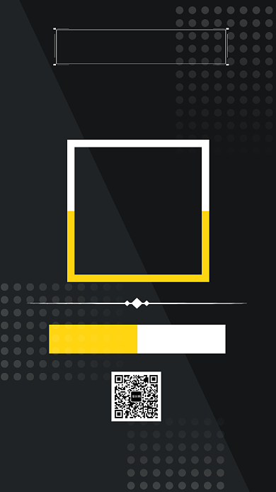 黑金大气招商加盟手机海报模板背景