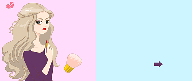 美丽绽放公众号首图背景