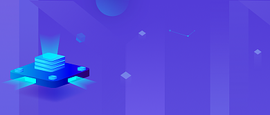 5G网络科技蓝色商务风新媒体配图背景