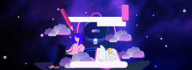 开学季淘宝电商banner图背景