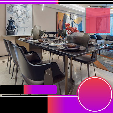 餐桌热卖淘宝直通车背景