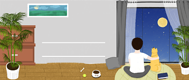 告别单身过七夕漫画公众号首图背景