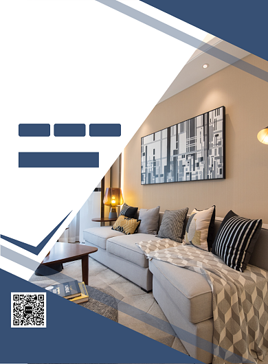 家装定制狂欢季创意印刷海报背景