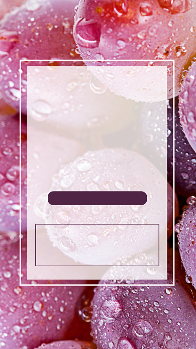 简约摄影风精品葡萄水果宣传手机海报背景