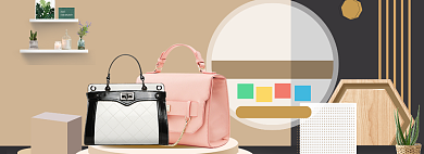 女士包袋海报banner背景