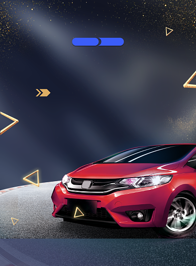 时尚炫酷汽车分期购金属元素宣传海报背景